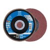 Pferd 5" x 7/8" A.H. POLIFAN® Flap Disc - A SG STEELOX, Aluminum oxide, 80 Grit, Flat 62162